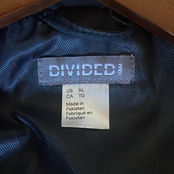 Leather Jacket/ hoodie - Picture 2 of 3